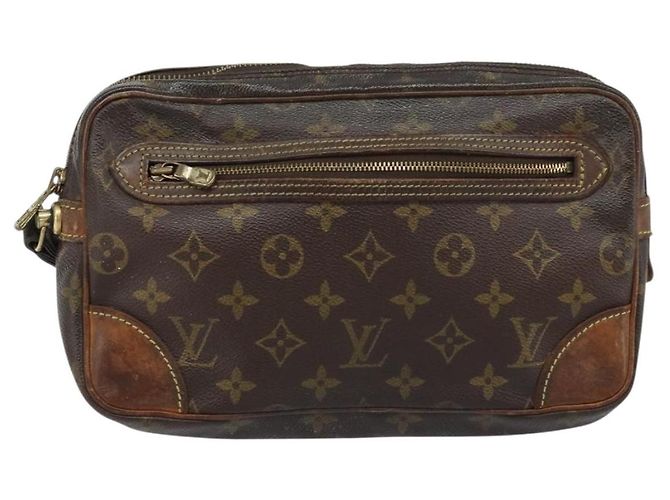 LOUIS VUITTON Clutch Marly Dragonne GM Monogram M51825 LV Auth ka2854 Monogramma - vista 13