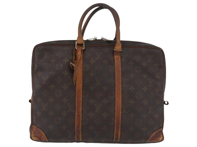 LOUIS VUITTON Monogram Porta Documenti da Viaggio Borsa Business M53361 Auth BA10877 Monogramma - vista 13