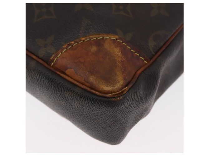 LOUIS VUITTON Monogram Porta Documenti da Viaggio Borsa Business M53361 Auth BA10877 Monogramma - vista 17