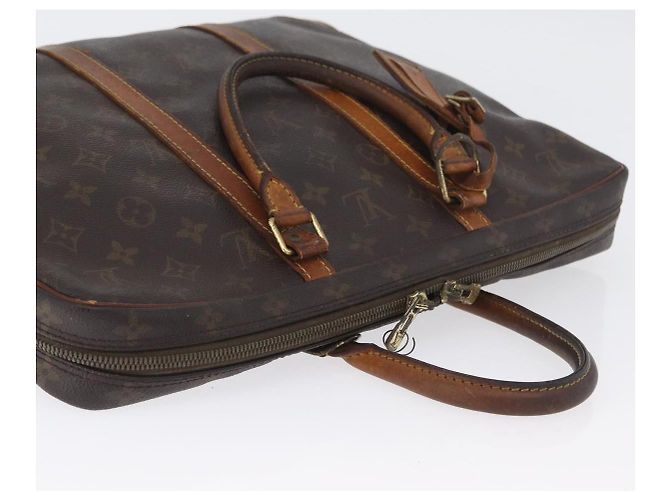 LOUIS VUITTON Monogram Porta Documenti da Viaggio Borsa Business M53361 Auth BA10877 Monogramma - vista 6