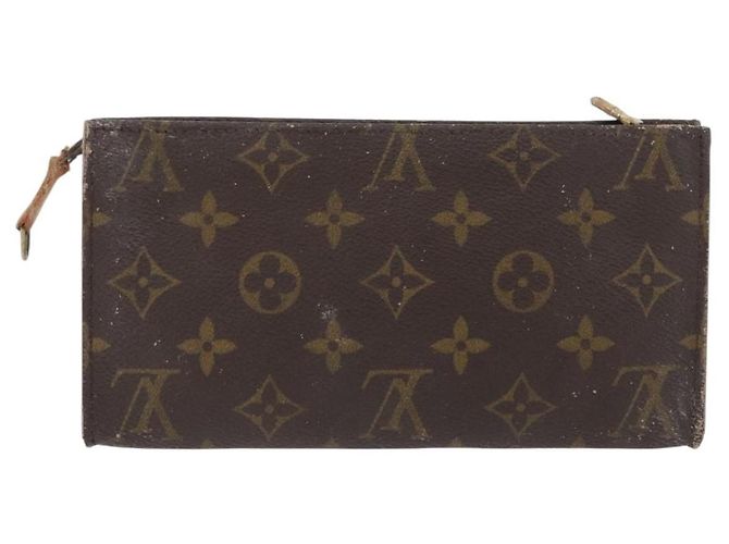 LOUIS VUITTON Monogram Bucket GM Accessory Pouch LV Auth 173897 - view 2