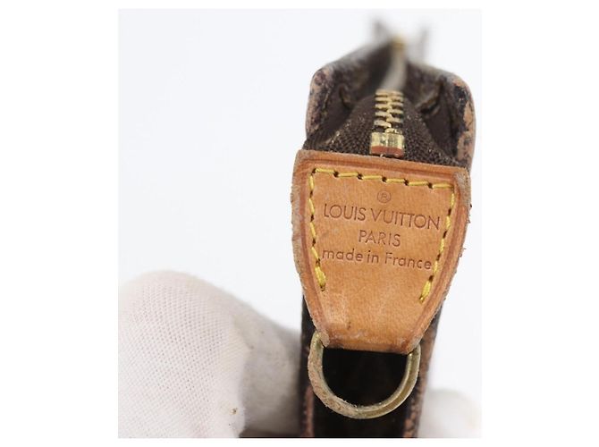 LOUIS VUITTON Monogram Bucket GM Accessory Pouch LV Auth 173897 - view 8