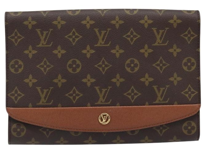 LOUIS VUITTON Borsa a Spalla Monogram Bordeaux 27 M51797 LV Auth ep13588 Monogramma - vista 13