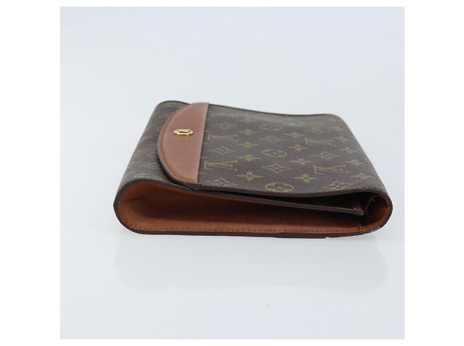 LOUIS VUITTON Borsa a Spalla Monogram Bordeaux 27 M51797 LV Auth ep13588 Monogramma - vista 3