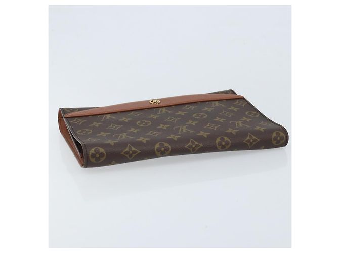 LOUIS VUITTON Borsa a Spalla Monogram Bordeaux 27 M51797 LV Auth ep13588 Monogramma - vista 5