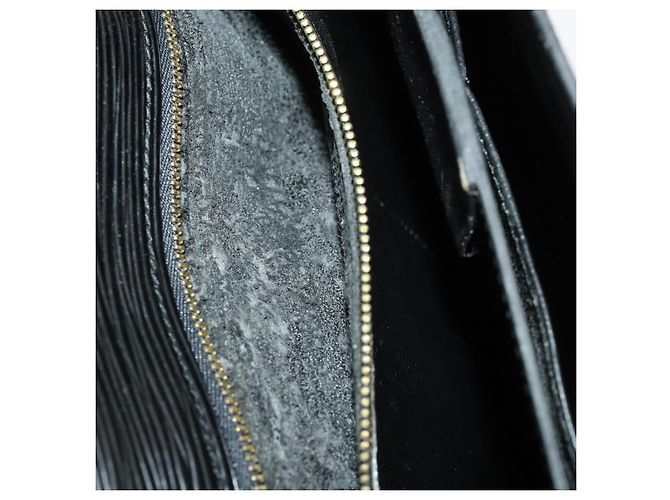 LOUIS VUITTON Maletín Consejero Epi Negro M54422 LV Auth BA10821 - vista 11
