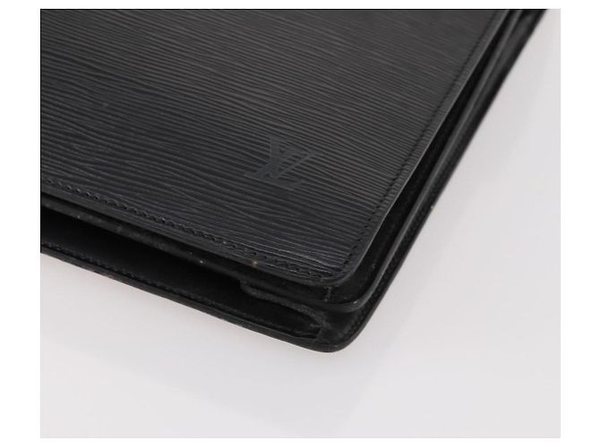 LOUIS VUITTON Maletín Consejero Epi Negro M54422 LV Auth BA10821 - vista 15