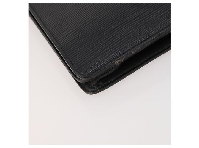 LOUIS VUITTON Maletín Consejero Epi Negro M54422 LV Auth BA10821 - vista 16