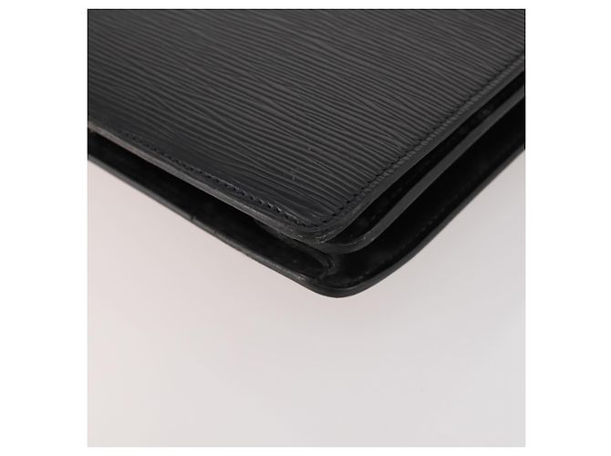 LOUIS VUITTON Maletín Consejero Epi Negro M54422 LV Auth BA10821 - vista 17