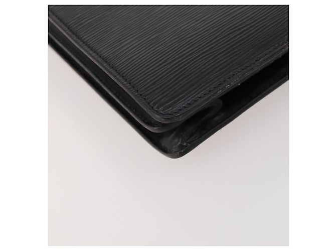 LOUIS VUITTON Maletín Consejero Epi Negro M54422 LV Auth BA10821 - vista 18