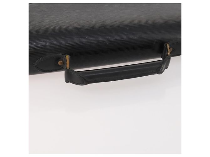 LOUIS VUITTON Maletín Consejero Epi Negro M54422 LV Auth BA10821 - vista 7
