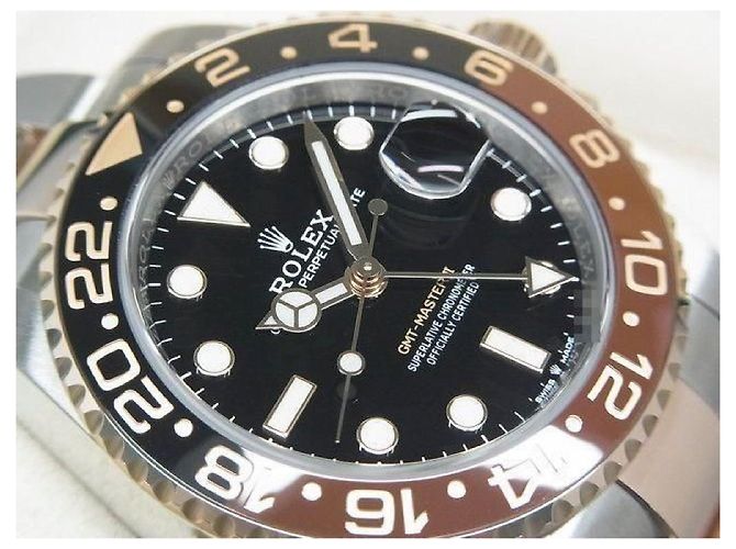 ROLEX GMT MasterII SS x Oro Everose 126711CHNR '22 acquistato per uomini Argento - vista 2