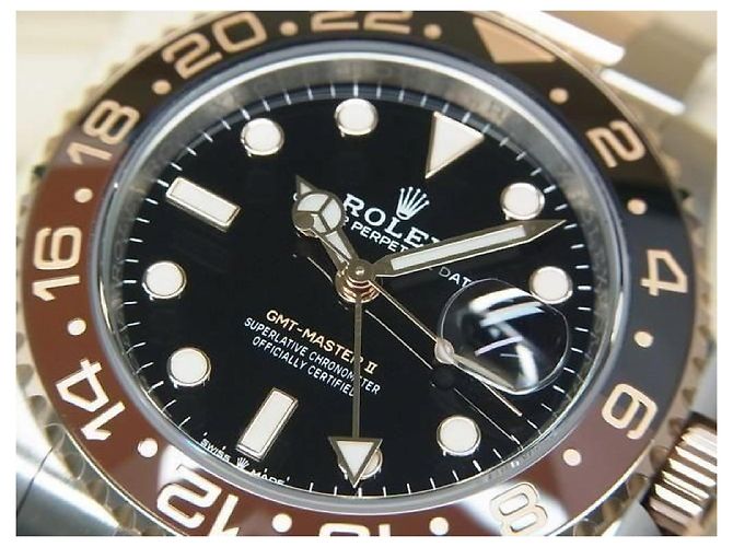 ROLEX GMT MasterII SS x Oro Everose 126711CHNR '22 acquistato per uomini Argento - vista 3