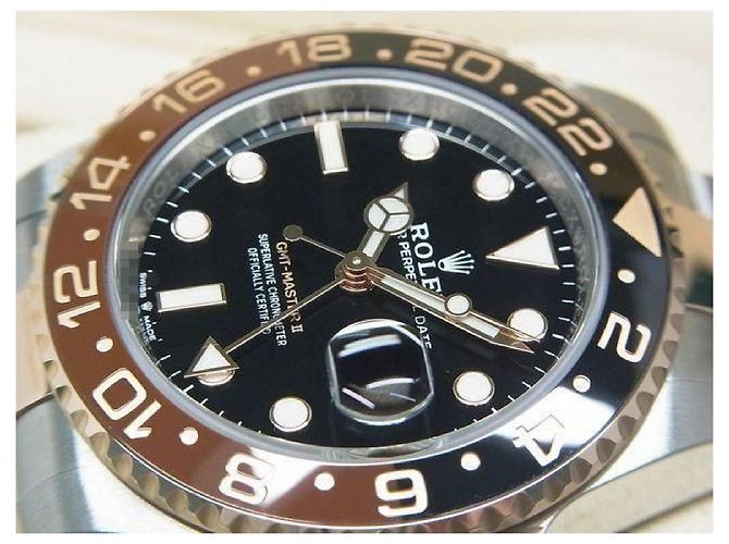ROLEX GMT MasterII SS x Oro Everose 126711CHNR '22 acquistato per uomini Argento - vista 4