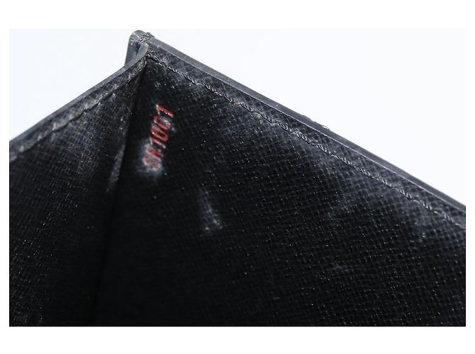 LOUIS VUITTON Cartella Consulente Epi Nera M54422 LV Auth ep13531 Nero - vista 12