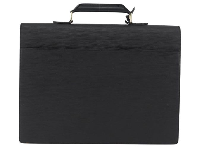 LOUIS VUITTON Cartella Consulente Epi Nera M54422 LV Auth ep13531 Nero - vista 2