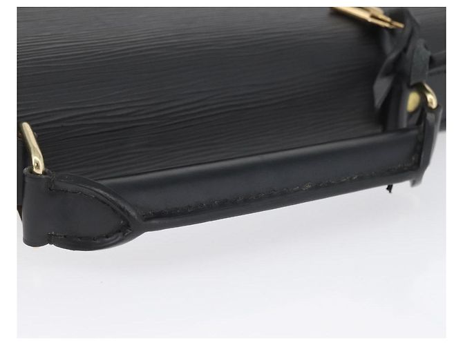 LOUIS VUITTON Cartella Consulente Epi Nera M54422 LV Auth ep13531 Nero - vista 7