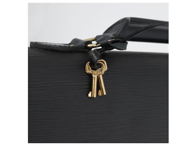 LOUIS VUITTON Cartella Consulente Epi Nera M54422 LV Auth ep13531 Nero - vista 9