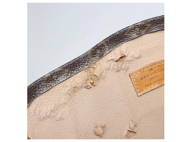 LOUIS VUITTON Borsa Sac Plat Monogram M51140 LV Auth BA10883 Monogramma - vista 10