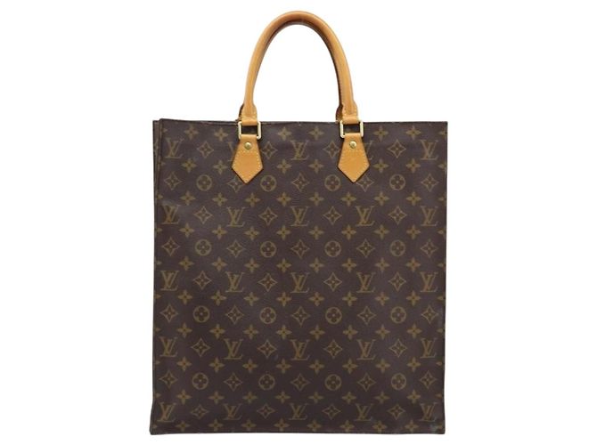 LOUIS VUITTON Borsa Sac Plat Monogram M51140 LV Auth BA10883 Monogramma - vista 13