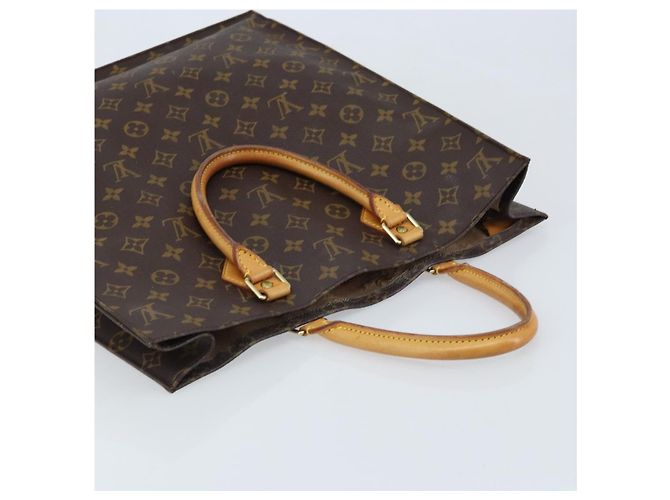 LOUIS VUITTON Borsa Sac Plat Monogram M51140 LV Auth BA10883 Monogramma - vista 6
