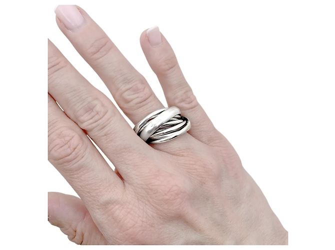 Pomellato Ring, "Tausend Kreise", Weißgold. - Ansicht 5