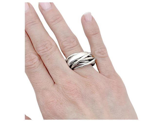 Pomellato Ring, "Tausend Kreise", Weißgold. - Ansicht 6