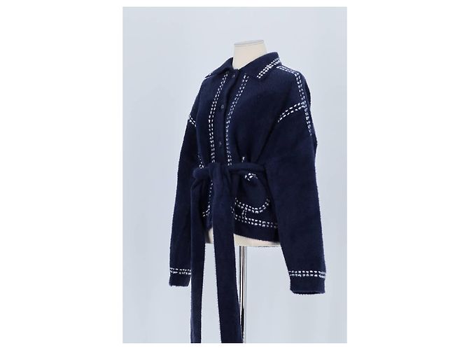Essentiel Antwerp Navy Jacket - view 4