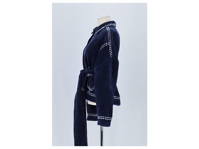 Essentiel Antwerp Navy Jacket - view 5