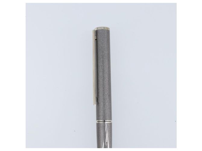 LOUIS VUITTON Jetligne Stift Metall Grau N79258 LV Auth 166252 Braun - Ansicht 3