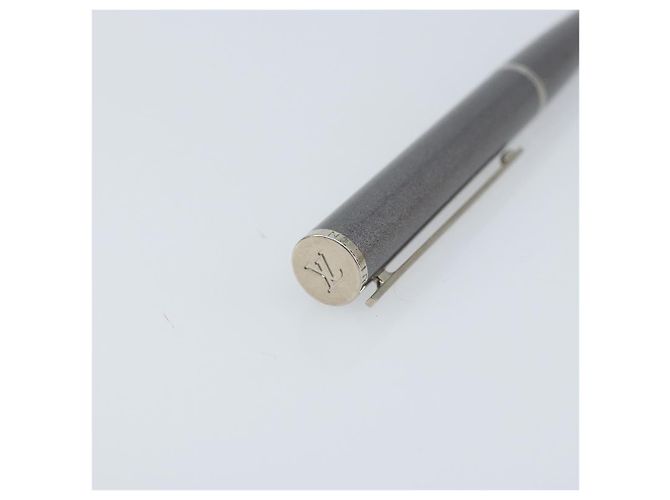 LOUIS VUITTON Jetligne Stift Metall Grau N79258 LV Auth 166252 Braun - Ansicht 8