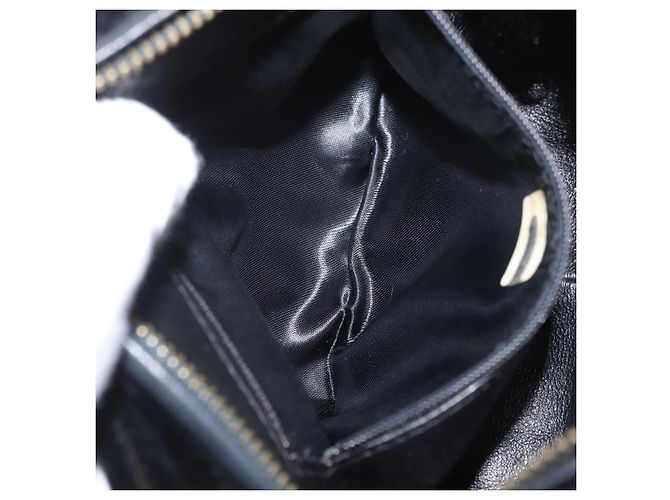 Borsa a Spalla CHANEL Velluto Nero Oro CC Auth ARZ008SAV D'oro - vista 21
