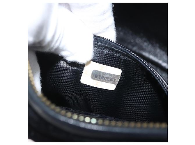 Borsa a Spalla CHANEL Velluto Nero Oro CC Auth ARZ008SAV D'oro - vista 22