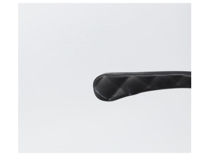 Gafas de sol CHANEL de plástico Negro CC Auth ka2963 - vista 11