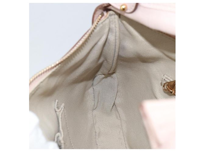 Borsa a Spalla Salvatore Ferragamo in Pelle Rosa Oro Auth ka3027 D'oro - vista 19