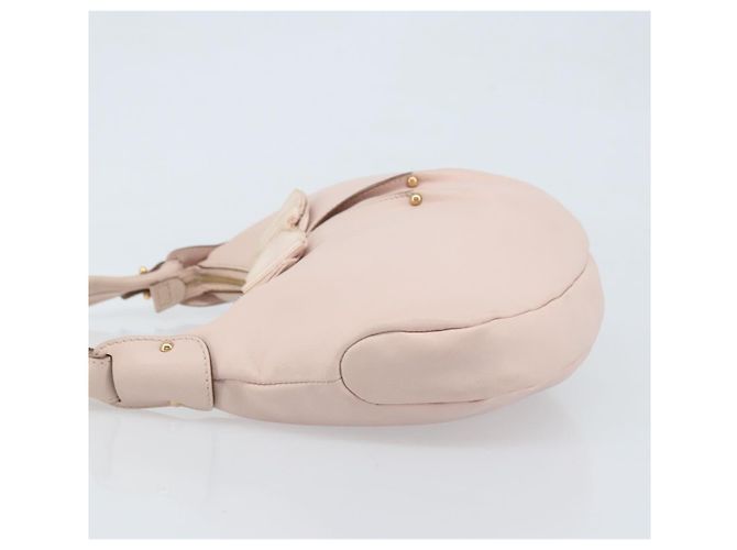 Borsa a Spalla Salvatore Ferragamo in Pelle Rosa Oro Auth ka3027 D'oro - vista 5