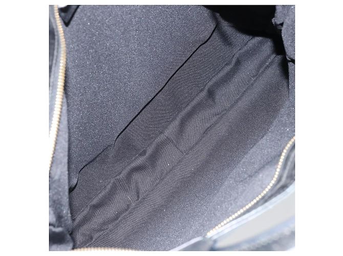 Borsa a mano in tela GG Gucci Nera Oro 001 4033 Auth 173867 Nero D'oro - vista 17