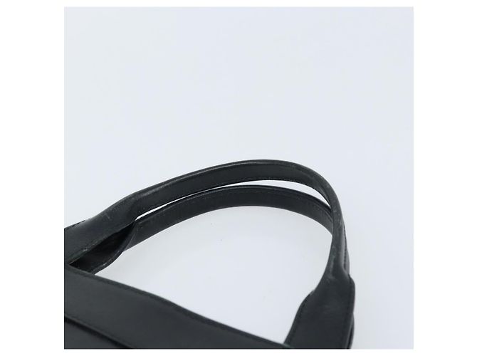 Borsa a mano in tela GG Gucci Nera Oro 001 4033 Auth 173867 Nero D'oro - vista 8