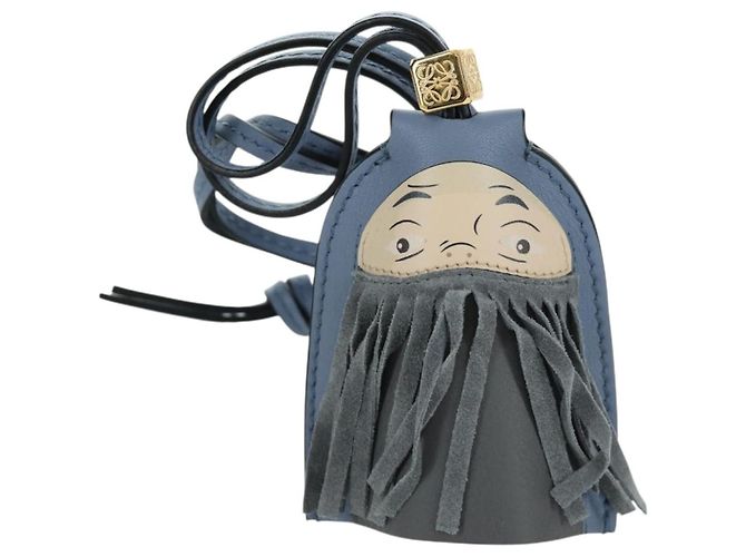 LOEWE LOEWE �~ Studio Ghibli Il Castello Errante Charm Markl Grigio Auth 167050SM Marrone - vista 13