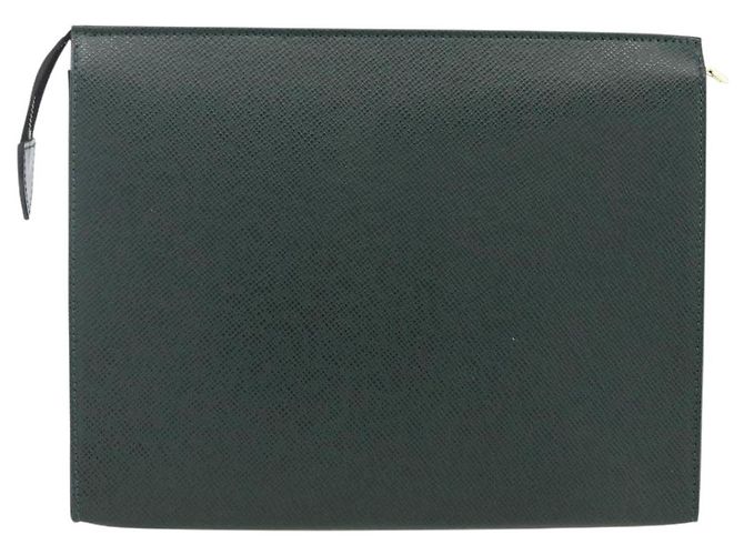 LOUIS VUITTON Poche Toilette 26 Taiga Épicea LV Auth ka3001 - vista 2