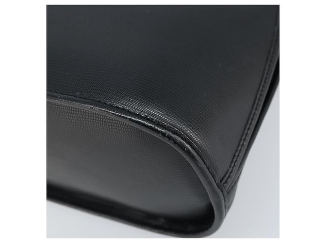 Céline Borsa a mano CELINE in pelle nera e oro Auth 166992 Nero D'oro - vista 12