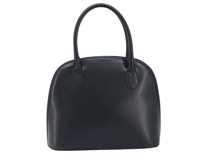 Céline Borsa a mano CELINE in pelle nera e oro Auth 166992 Nero D'oro - vista 3
