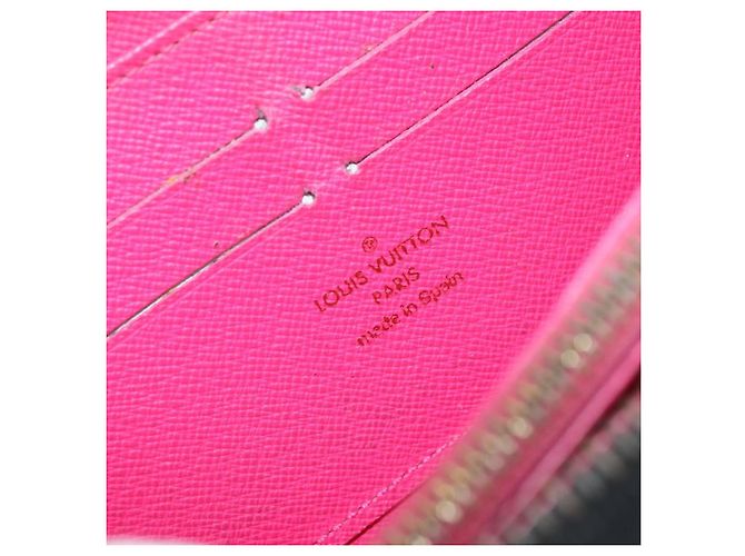 Louis Vuitton Cartera Zippy Monograma Multicolor Negro M60243 LV Auth bs33783 - vista 10