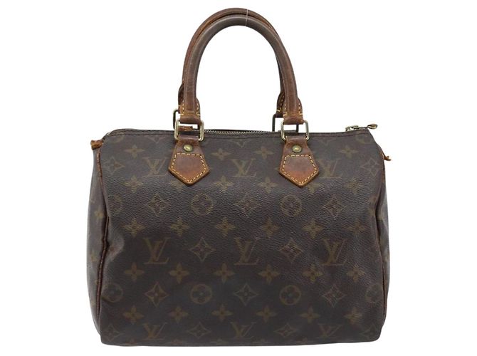 LOUIS VUITTON Borsa a Mano Monogram Speedy 25 M41528 LV Auth 172370 Monogramma - vista 13