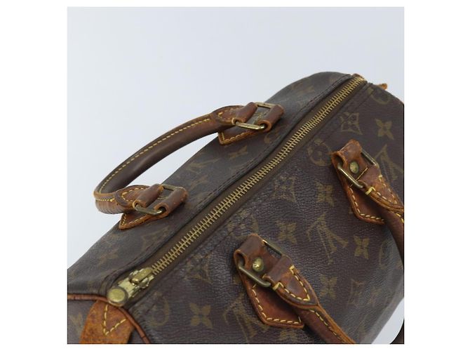 LOUIS VUITTON Borsa a Mano Monogram Speedy 25 M41528 LV Auth 172370 Monogramma - vista 6