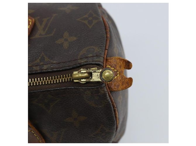 LOUIS VUITTON Borsa a Mano Monogram Speedy 25 M41528 LV Auth 172370 Monogramma - vista 9