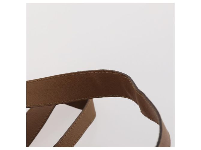 Bamboo Zaino in Bambù GUCCI Camoscio Marrone Oro 003 2058 0016 Auth LNZ352 D'oro - vista 10