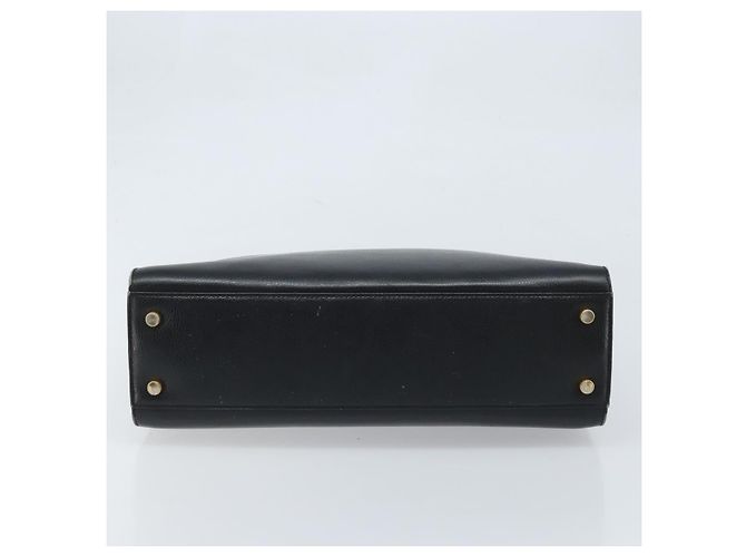 Borsa a mano Salvatore Ferragamo in pelle nera e oro Auth 173778 Nero D'oro - vista 9