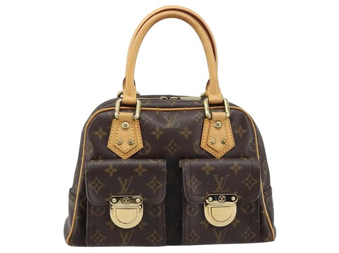 LOUIS VUITTON Borsa a Mano Monogram Manhattan PM M40026 LV Auth ep13646 Monogramma - vista 13