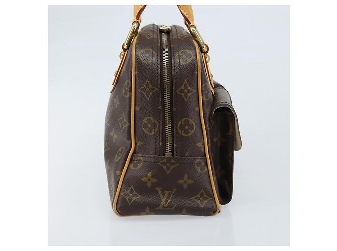 LOUIS VUITTON Borsa a Mano Monogram Manhattan PM M40026 LV Auth ep13646 Monogramma - vista 3